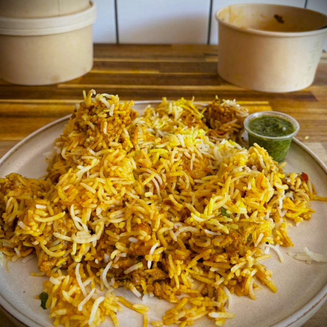 Paneer Biryani (veg.)